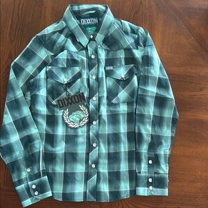 COPY - Dixxon Green Plaid Shirt